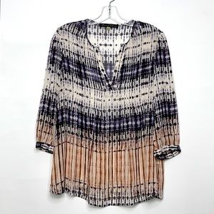 Beautiful Rose & Olive Blouse